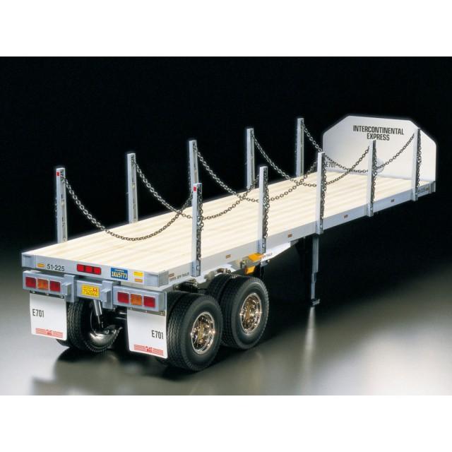 oyajiさん専用です。　タミヤ1/14フラットベッドセミトレーラーサイズ 1/14RC フラットベッド セミトレーラー [56306] : スーパーラジコン