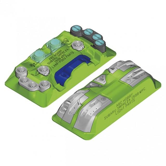【塗装・電飾準備済】タミヤ インプレッサ ボディ ＋ ナイトステージ付！ Amazon.co.jp: ナイトステージ #006 電飾用LED付 (インプレッサ99用
