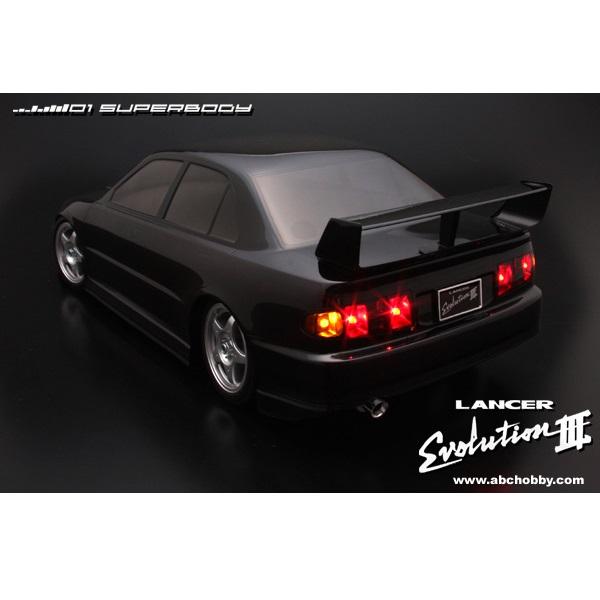 ラジコン　オールセット 電動TC/ドリフト用 三菱ランサーエボリューションIII [ABC-67092