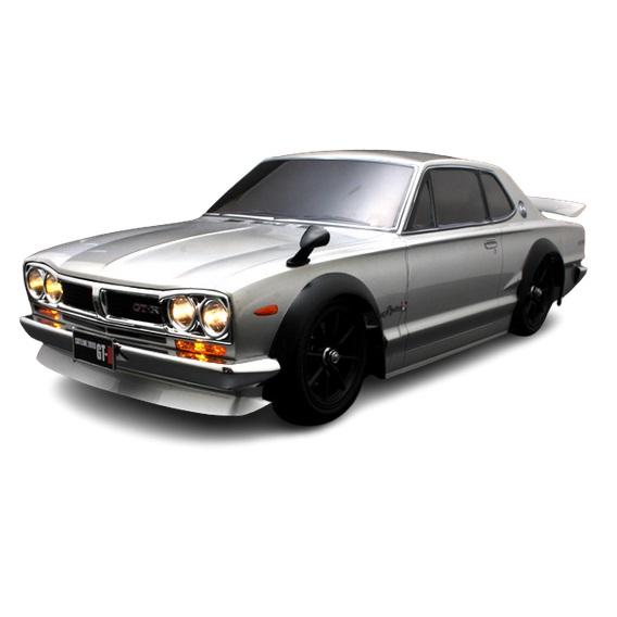 1/10電動TC/ドリフト用スカイラインHT2000GT-R(メッキ仕様) [ABC-67093