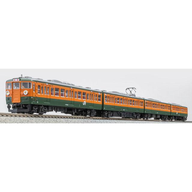 115系0番代 集中冷房車 湘南色 簡易シールドビーム 小山電車区 [A6756