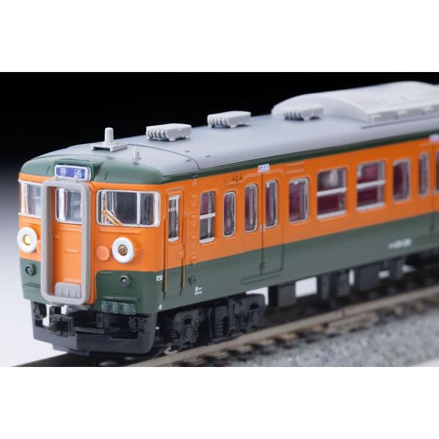 115系0番代 集中冷房車 湘南色 簡易シールドビーム 小山電車区 [A6756