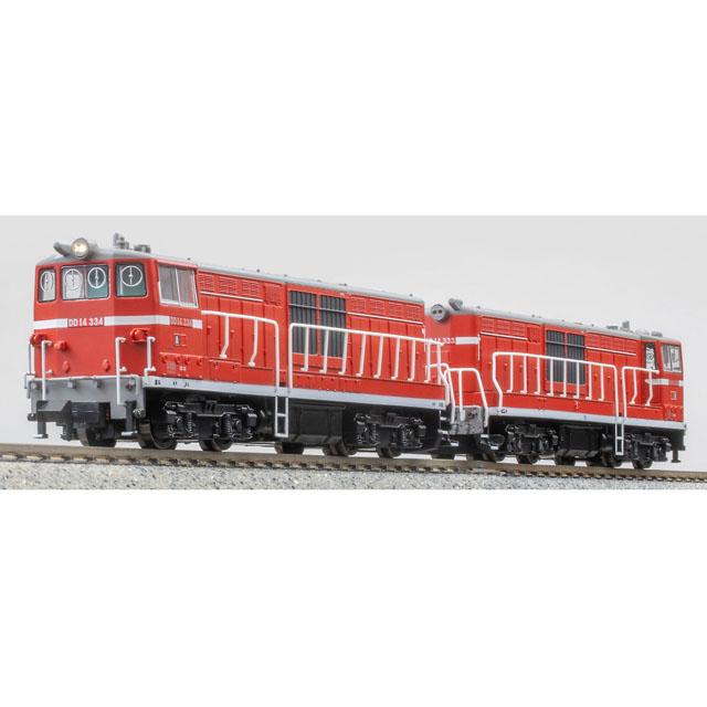 a8167 DD14-333＋DD14-334 標準色ロータリーヘッドなし重連c DD14-333+DD14-334 標準色(ロータリーヘッドなし) 重連セット [A8167