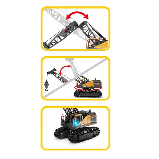 40MHzRC建機ミニクローラークレーン [Z6824A-D] : スーパーラジコン