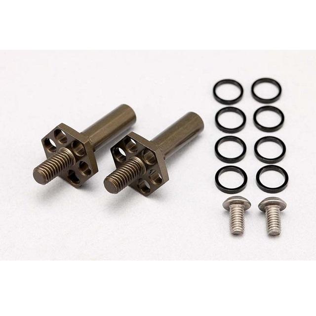 アルミ製ULフロントアクスル(5mm〜9mm調整可)(YD-2用) [Y2-010FHA
