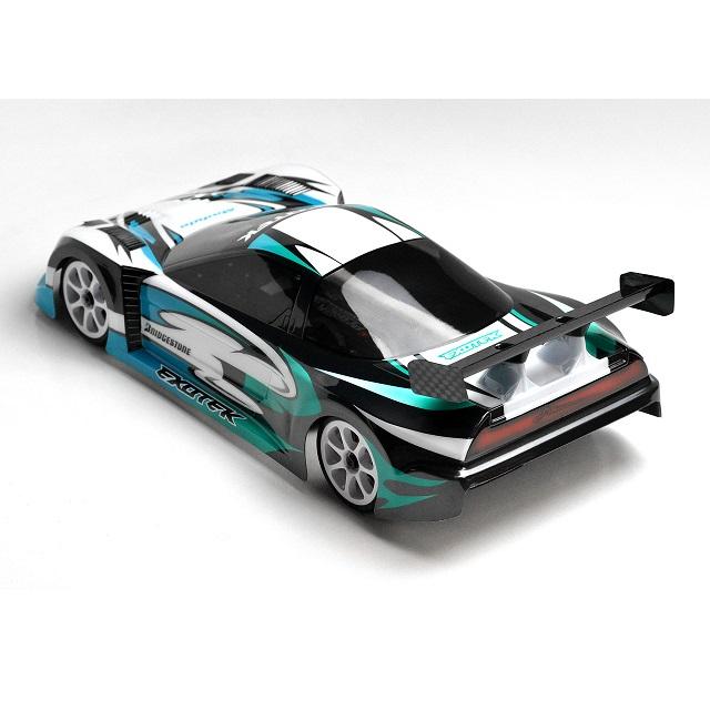 てずくりラジコン TYPE A 1/10 USGT LEXAN クリアーボディ 専用ウイング付属 [#2064