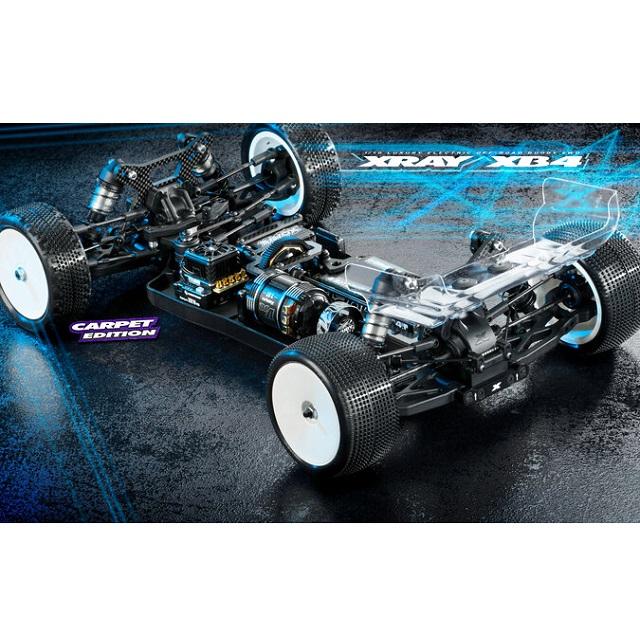 XRAY XB4 2024 カーペット 1/10EP 4WDバギーカーキット [360014