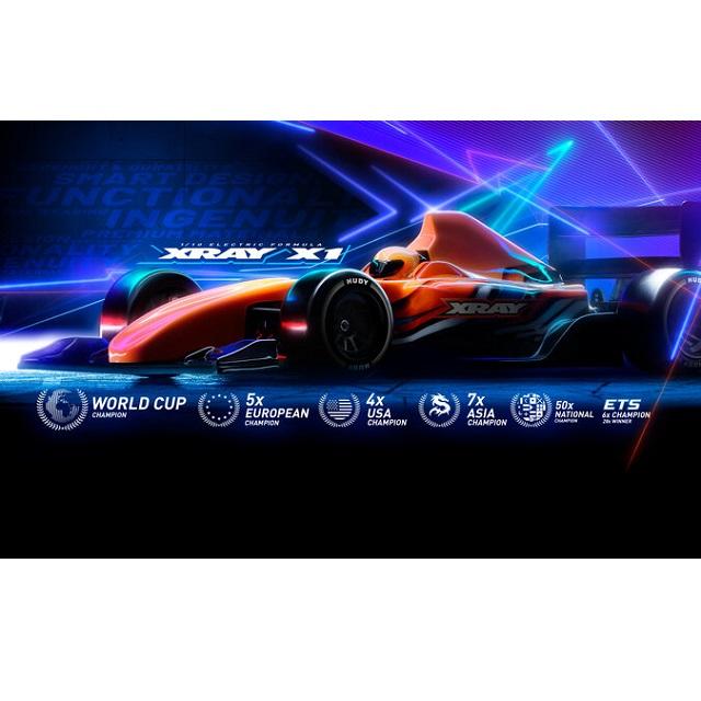 XRAY X1 2025 1/10EP F1カーキット [370709#] : スーパー