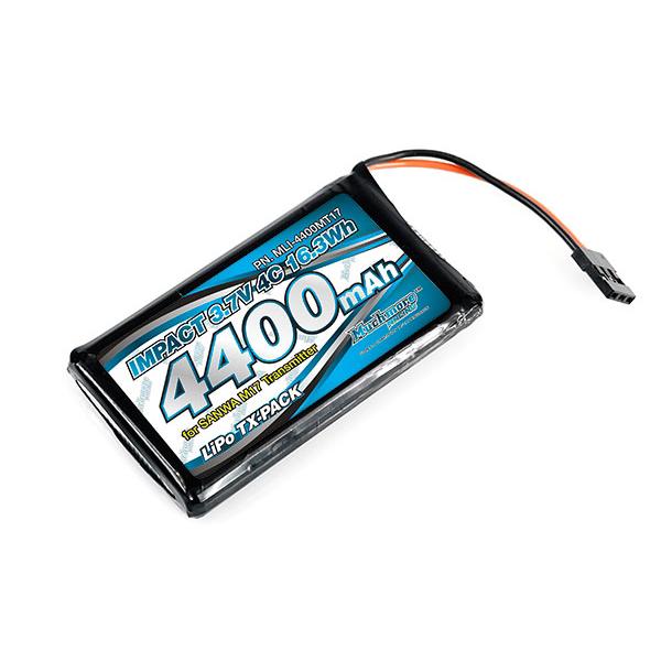 インパクトLi-Poバッテリー 4400mAh/3.7V 4C SANWA M17 送信機用 [MLI