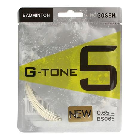 ゴーセン Gosen バドミントン ストリング ジー トーンファイブ G Tone 5 ナチュラル Bs065na メンズ レディース キッズ