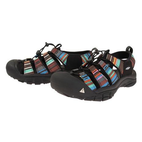 キーン（KEEN）（メンズ）サンダル ニューポートエイチツー ブラック グリーン 1001942 ストラップサンダル