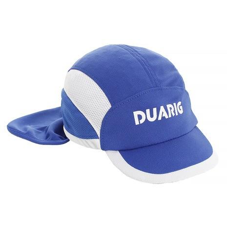 Sale デュアリグ Duarig ジュニア フットボールキャップ 日除け付 750d8st124 Blu 熱中症対策 帽子 キャップ 吸水速乾 Upf50 キッズ Supplystudies Com