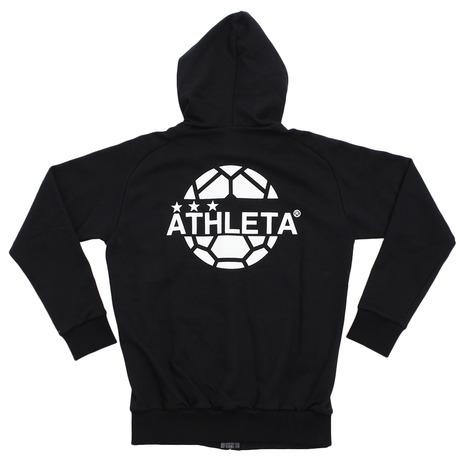 アスレタ(ATHLETA) ジュニア ウェア スウェットジップパーカー XE-284J 黒スポーツウェア (キッズ)|supersportsxebio|02