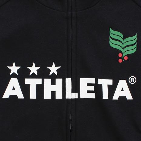 アスレタ(ATHLETA) ジュニア ウェア スウェットジップパーカー XE-284J 黒スポーツウェア (キッズ)|supersportsxebio|06