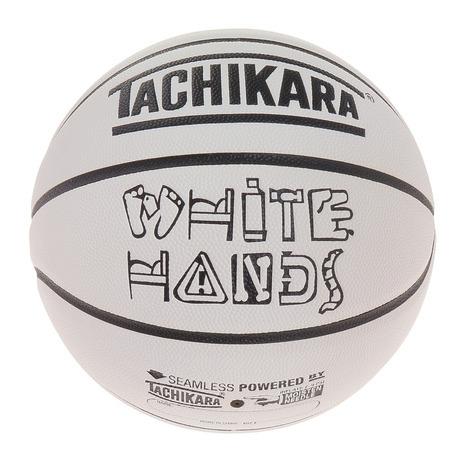 タチカラ(TACHIKARA) バスケットボール 7号球 (一般 大学 高校 中学校) 男子用 WHITE HANDS -BLACK- SB7-206 自主練 (メンズ)|supersportsxebio|02