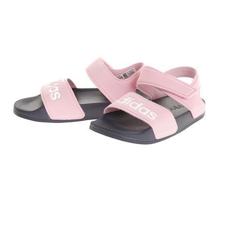 アディダス Adidas サンダル キッズ 女の子 Adilette Sandal K G ピンク ジュニア キッズ Supersportsxebio Paypayモール店 通販 Paypayモール