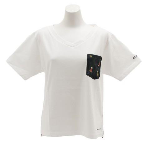 コロンビア Columbia Yellow Bluff Tシャツ 半袖 Pl3215 125 白 ホワイト 胸ポケット レディース Supersportsxebio Paypayモール店 通販 Paypayモール