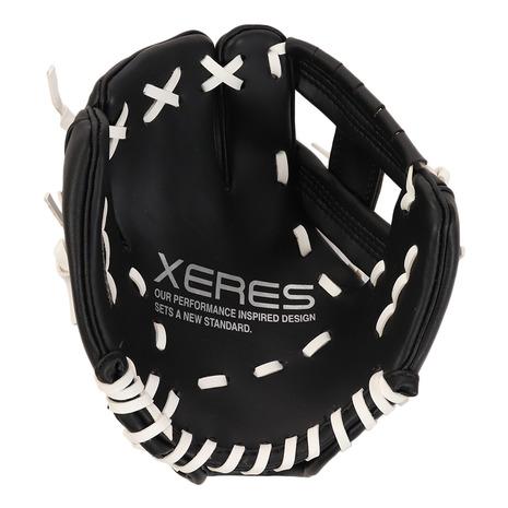 セレス(XERES) ジュニア S 野球 グローブ 軟式 左投用 722E9ZK4000R BKWT (キッズ)|supersportsxebio|03