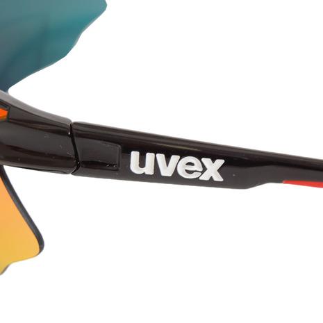 ウベックス（UVEX）（メンズ）スポーツスタイル 802 サングラス BKRD 5308192213UVEX ケース付 UV｜supersportsxebio｜04