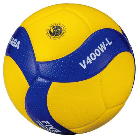 ミカサ（MIKASA） バレーボール 4号軽量球 (小学校用) 検定球 V400W-L 自主練 （キッズ）