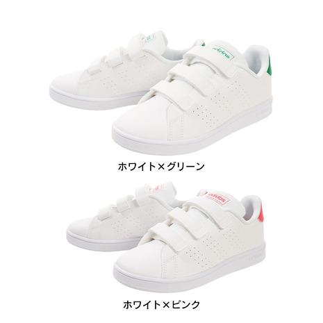 アディダス Adidas スニーカー ジュニア Advancourt C Ef0221 白 ベルクロ マジックテープ キッズ Supersportsxebio Paypayモール店 通販 Paypayモール