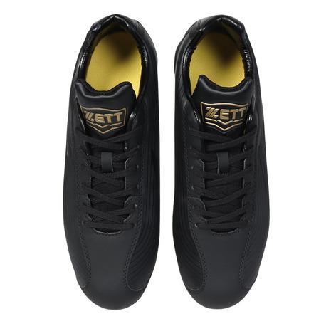 ゼット ゼット（ZETT）（メンズ）野球スパイク 黒 金具 一般