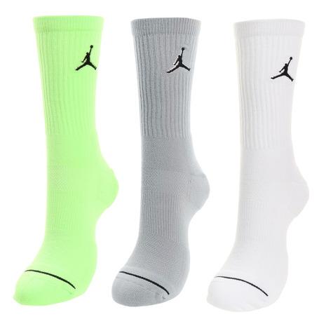 ジョーダン Jordan バスケットボール ソックス 3足組 ジョーダン エブリデイ マックス クルーソックス Sx5545 946 靴下 メンズ レディース Supersportsxebio Paypayモール店 通販 Paypayモール