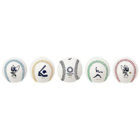 アシックス ASICS 野球 記念ボールセット 人気の製品 東京2020オリンピックエンブレム 値下げ キッズ メンズ 3121A606.100 東京2020公式ライセンス商品