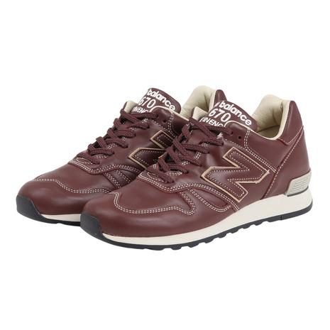 ニューバランススニーカー スポーツシューズ M670 BRN D New Balance（ニューバランス） ニューバランス（new balance