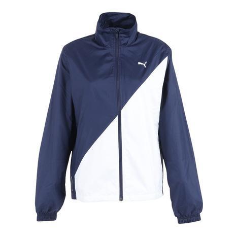 プーマ Puma 裏トリコット ウーブンジャケット 02 2 990円 レビューを書けば送料当店負担 スポーツウェア Nvy レディース