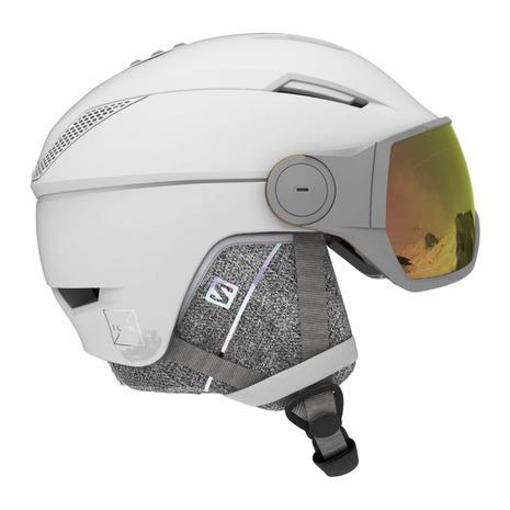 サロモン Salomon スキー スノーボード ヘルメット レディース スキーヘルメット Icon2 Visor Photo 21 レディース Supersportsxebio Paypayモール店 通販 Paypayモール