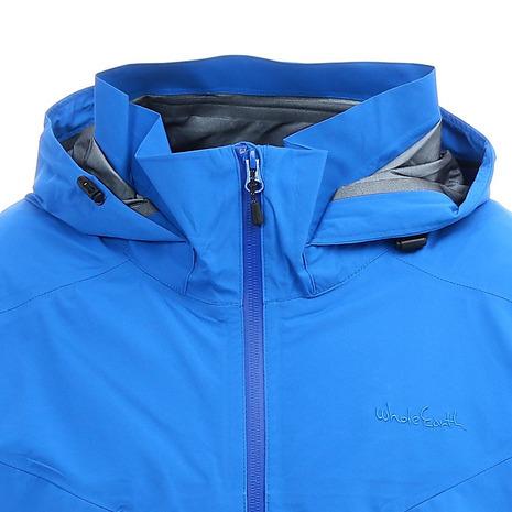 ホールアース(Whole Earth) ストレッチレインジャケット ブルー WE21JN11BLU レインウェア 防水 アウトドア キャンプ レジャー 登山 雨具 青 (メンズ)|SuperSportsXEBIO PayPayモール店|02