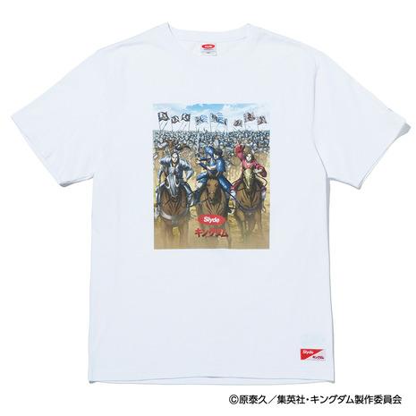 スライド （SLYDE） （メンズ） キングダム 3 SQUADS 半袖Tシャツ SL-KINGDOM110-wht