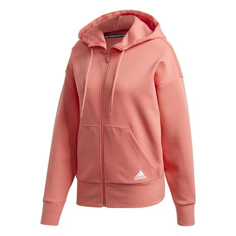 アディダス Adidas 3ストライプス ダブルニット フルジップ スキューバ パーカー Ipa99 Gc6941 レディース Supersportsxebio Yahoo 店 通販 Yahoo ショッピング