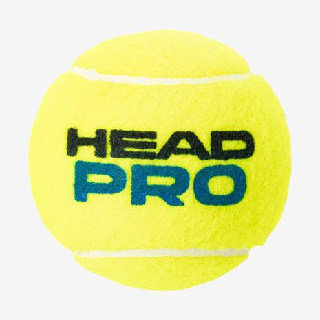 ヘッド（HEAD）（メンズ、レディース）テニスボール HEAD PRO 571714  1缶 4球入り 硬式テニス プレッシャーボール  イエロー｜supersportsxebio｜03