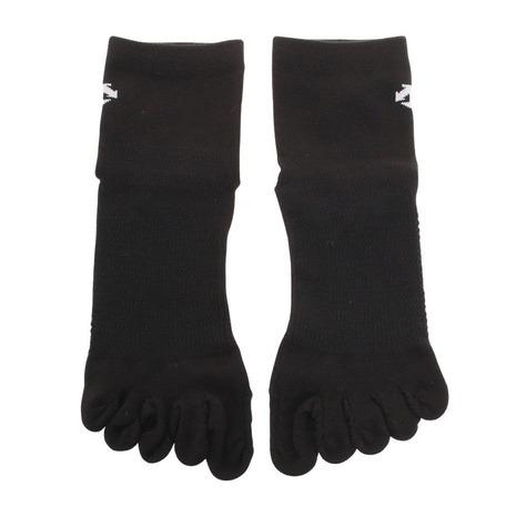 デサント(DESCENTE) バレーボール ソックス 5本指スーパーショートソックス DVB-9135 BLK (メンズ、レディース)|SuperSportsXEBIO |01