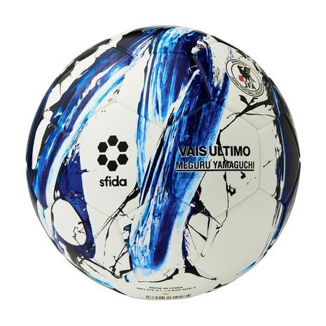 定番キャンバス スフィーダ Sfida サッカーボール 5号球 ヴァイス Vais Ultimo Sb 21vu03 Wht Blu 5 Jfa検定球 メンズ