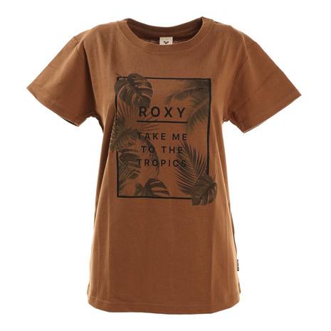 ロキシー ROXY Tシャツ レディース TROPICS 半袖 正規通販 特価商品 21SPRST211601YBRN