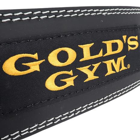 ゴールドジム（GOLD'S GYM）（メンズ、レディース）トレーニングレザーベルト G3368 BK｜supersportsxebio｜11
