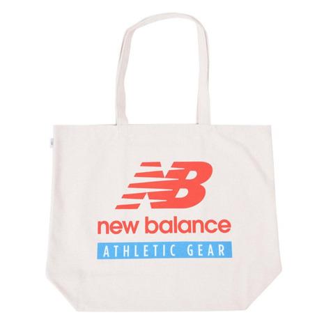 激安格安割引情報満載 ニューバランス New Balance キャンバス トートバック 白 Jabl1641wt メンズ レディース