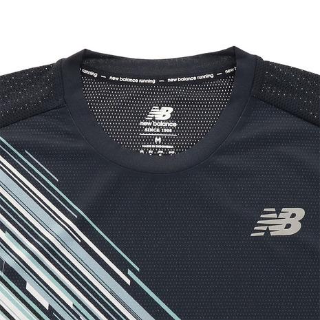 上等な ニューバランス New Balance ランニング ランニングウェア メンズ Tシャツ 半袖 Hanzo ショートスリーブ Amtecl 1 790円 Aynaelda Com