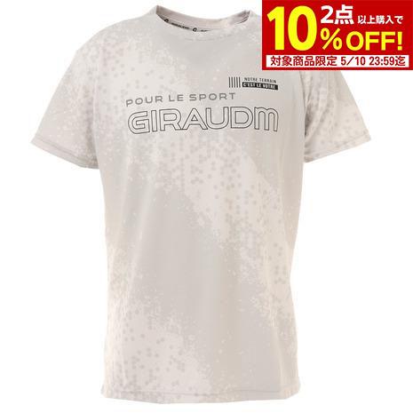 ジローム GIRAUDM ドライ 吸汗速乾 一流の品質 放熱素材 863GM1DT6688 UVカット メンズ WHT 最安値級価格 半袖Tシャツ