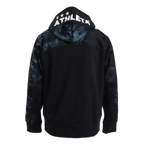 アスレタ(ATHLETA) 防風スウェット ZIP パーカー 3355 BLK スポーツウェア (メンズ)|supersportsxebio|02