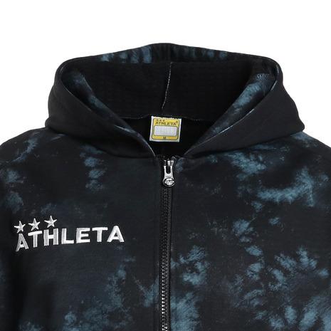 アスレタ(ATHLETA) 防風スウェット ZIP パーカー 3355 BLK スポーツウェア (メンズ)|supersportsxebio|03