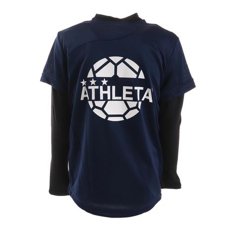 アスレタ（ATHLETA）（キッズ） サッカー フットサルウェア ジュニア ラクティスシャツインナーセット XE-408J｜supersportsxebio｜03