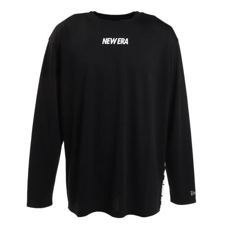 ニューエラ NEW ERA Tシャツ 2022新発 メンズ 12855355 テック 長袖 【在庫限り】 レフトバックバーチカルロゴ