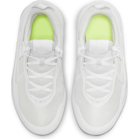 ナイキ Nike 3 980円 10 Cw6735 101 D Gs キッズ ジュニア チーム ハッスル バスケットシューズ バッシュ 白 即出荷 ジュニア