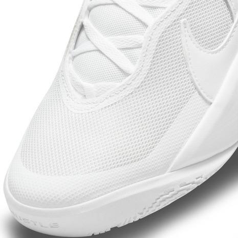 ナイキ Nike 3 980円 10 Cw6735 101 D Gs キッズ ジュニア チーム ハッスル バスケットシューズ バッシュ 白 即出荷 ジュニア