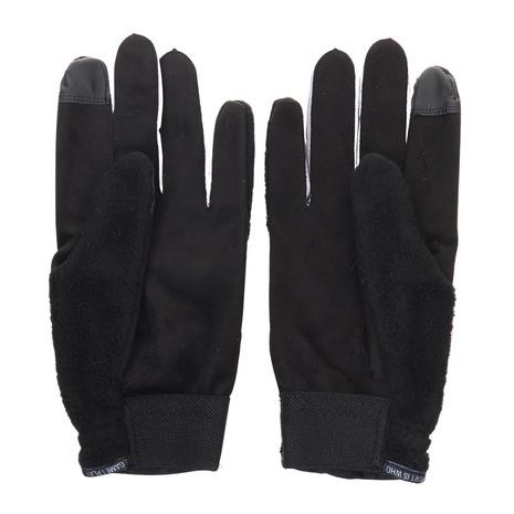 アディダス(adidas) 両手用 タッチスクリーン対応 フリース ウォームペアグローブ EKW71-GU6179 BK/GY (メンズ)|supersportsxebio|02