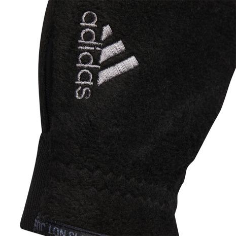アディダス(adidas) 両手用 タッチスクリーン対応 フリース ウォームペアグローブ EKW71-GU6179 BK/GY (メンズ)|supersportsxebio|03